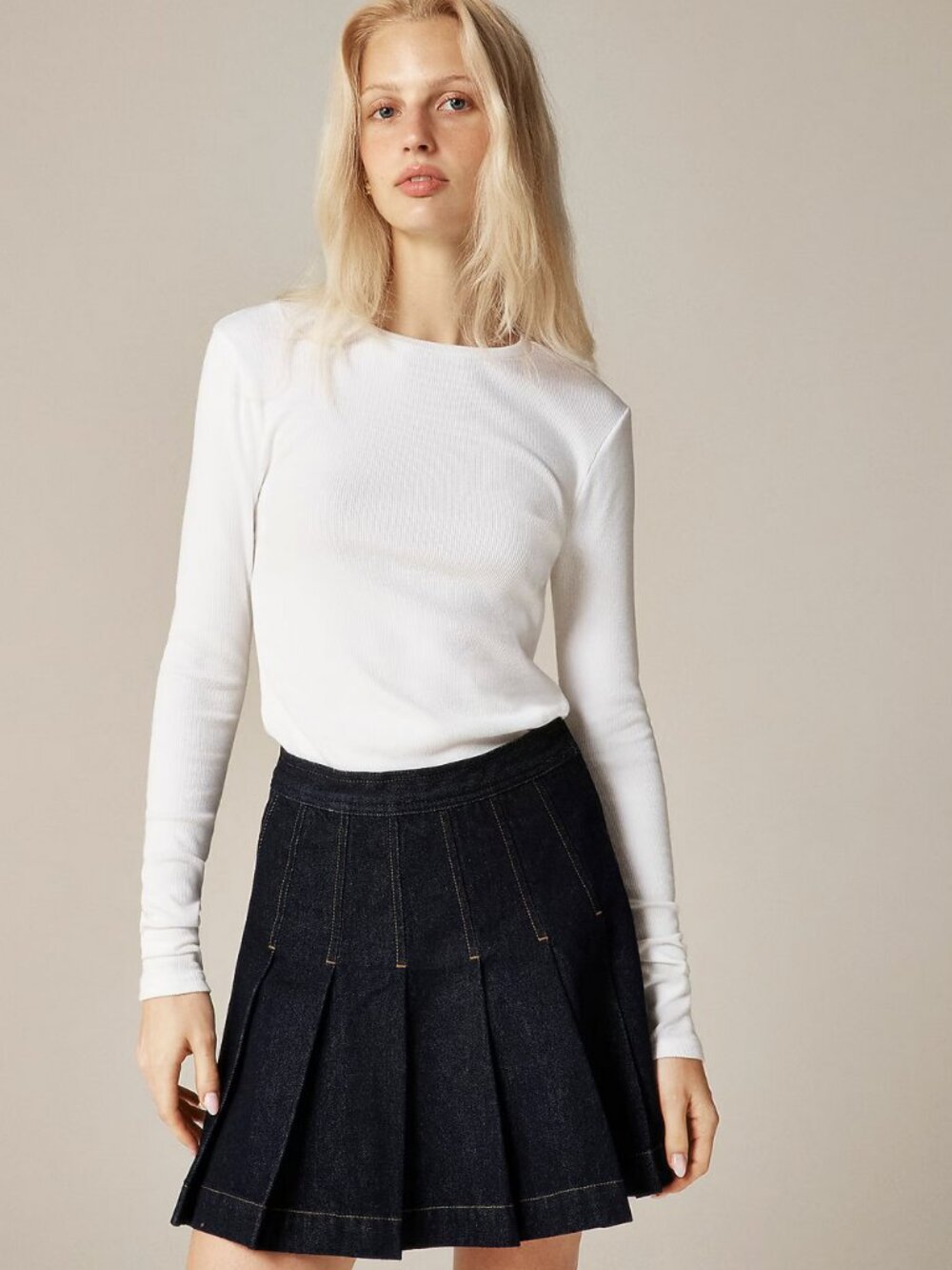 J crew Perfect rib long-sleeve T-shirt